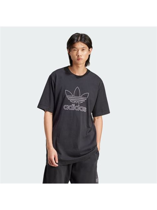 OUTL TREF TEE       BLACK ADIDAS ORIGINALS | IU2347/ND